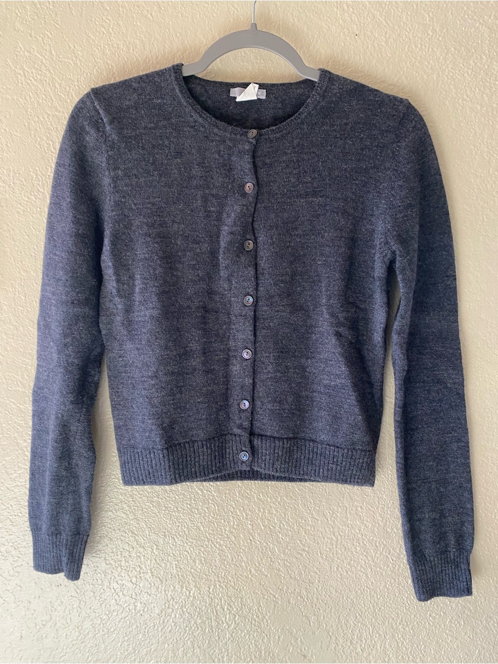 J. Crew 100% Wool Preppy Cardigan Sweater